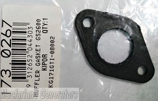 Kipor Muffler Gasket for GS2600