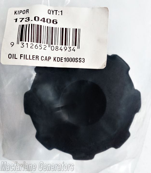 Kipor Oil Filler Cap for KDE100SS3