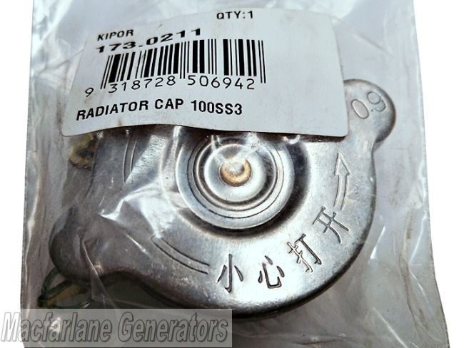 Kipor Radiator Cap for KDE100SS3