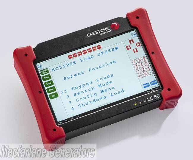 LC60 Rugged Crestchic Loadbank Controller