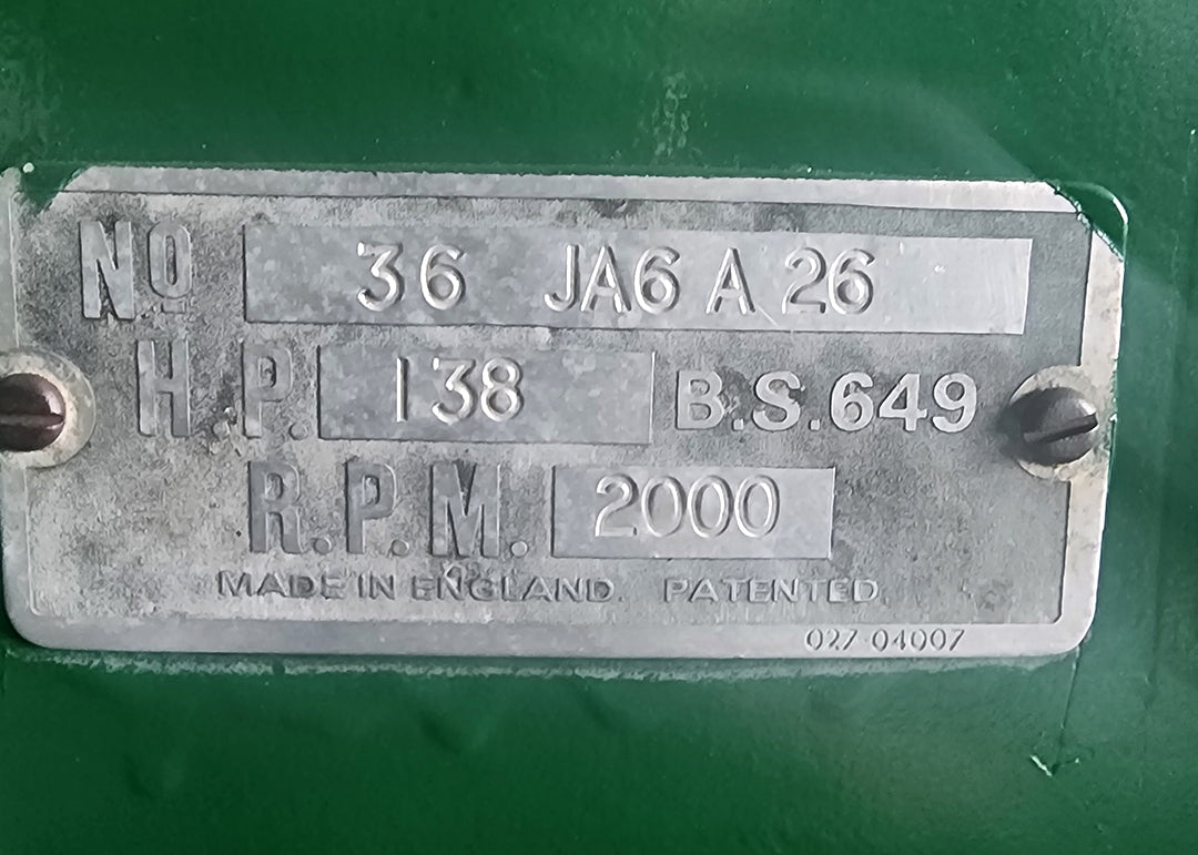 90kVA Pre-owned Lister JA6 Open Generator Set (U821)-5