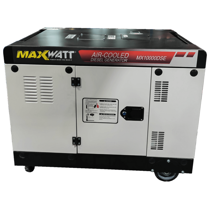 10kVA Maxwatt Air Cooled Electric Start Diesel Generator (MX10000DSE)-2