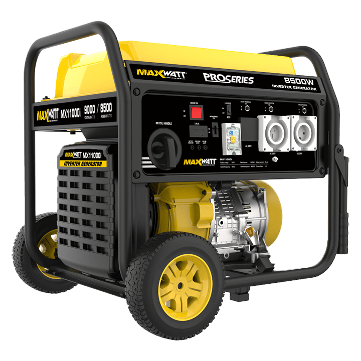 9kVA Maxwatt Petrol Generator Electric Start 2 Wire Auto Start (MX11000i)
