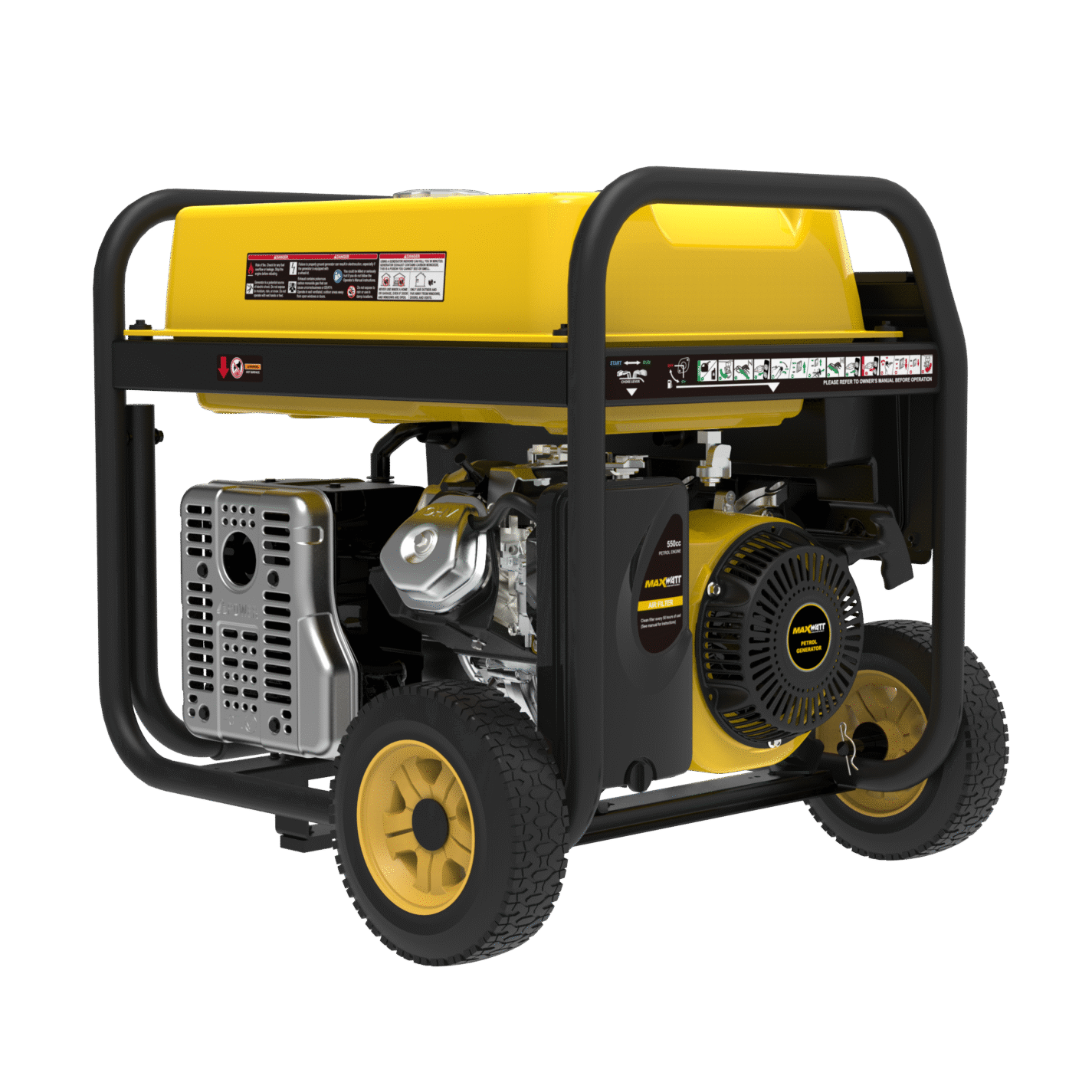 12.5kVA Maxwatt Petrol Generator Electric Start with 2 Wire Auto Start (MX12500AS)-1