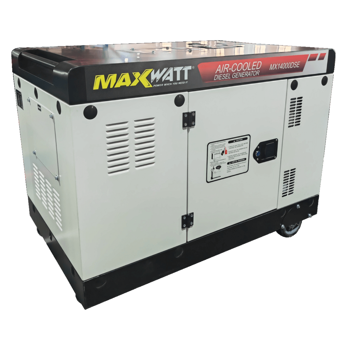 13kVA Maxwatt Air Cooled Electric Start Diesel Generator (MX14000DSE)-2