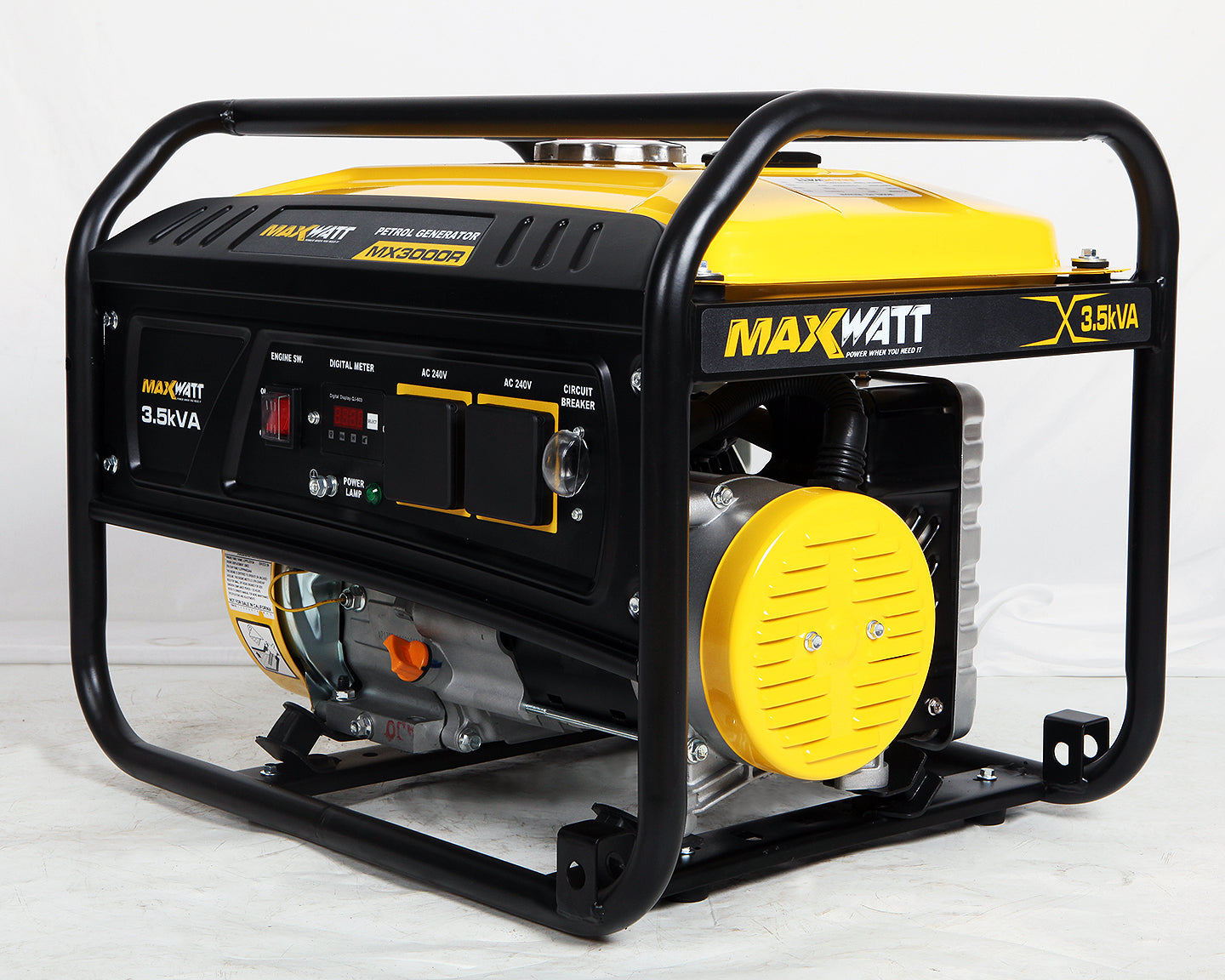 3.5kVA Maxwatt Petrol Generator Recoil Start  (MX3000R)-2