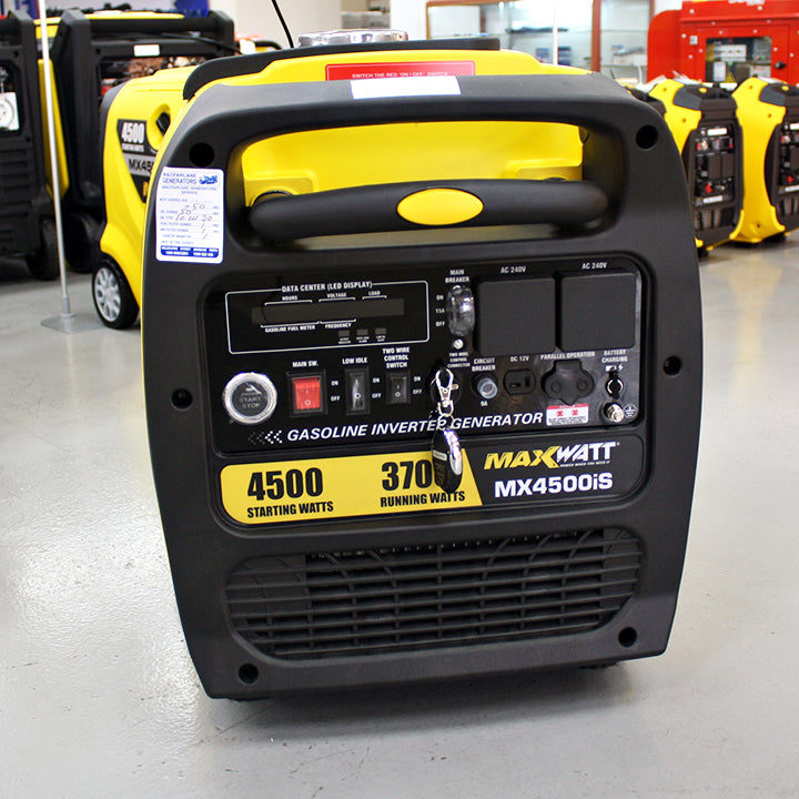 4.5kVA Maxwatt Electric Start Digital Inverter 2 Wire Auto Start Generator (MX4500iS)-4