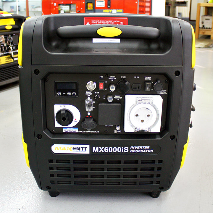 6.3kVA Maxwatt Electric Start Digital Inverter 2 Wire Auto S