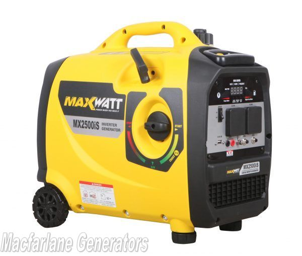 Maxwatt 2.5kVA Generator Hire QLD