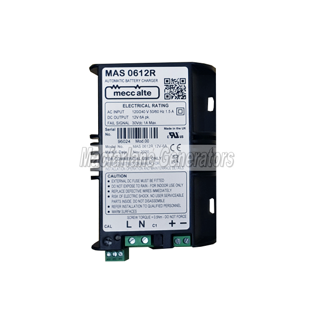 Meccalte Automatic Battery Charger 12V 6A (MAS0612R)