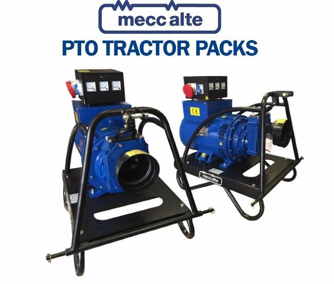 87kVA 415V 3PH PTO Tractor Pack (87MeccAltePTO)