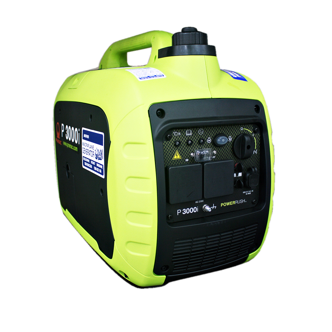 2.5kVA Pramac Portable Inverter Generator (P3000i)