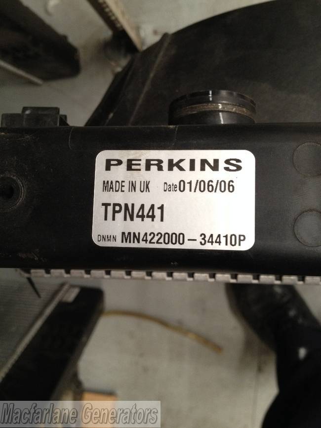 Perkins Radiator for 403 series engines