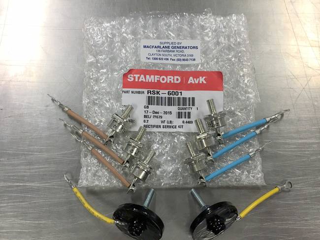 RSK6001 Stamford Rectifier Repair Kit