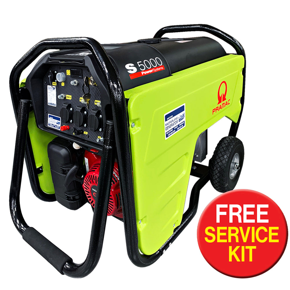 5.3kVA Pramac Petrol Generator (S5000)