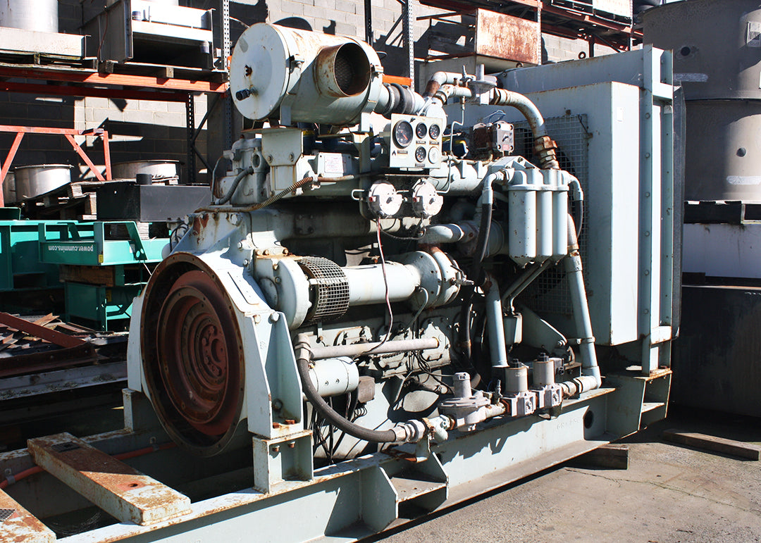 200kVA Pre-owned GEC Dorman Open Gas Generator (U560)-1