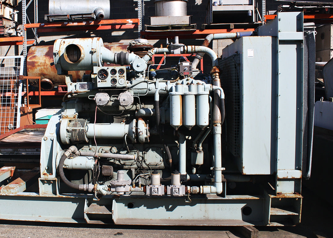 200kVA Pre-owned GEC Dorman Open Gas Generator (U560)-2