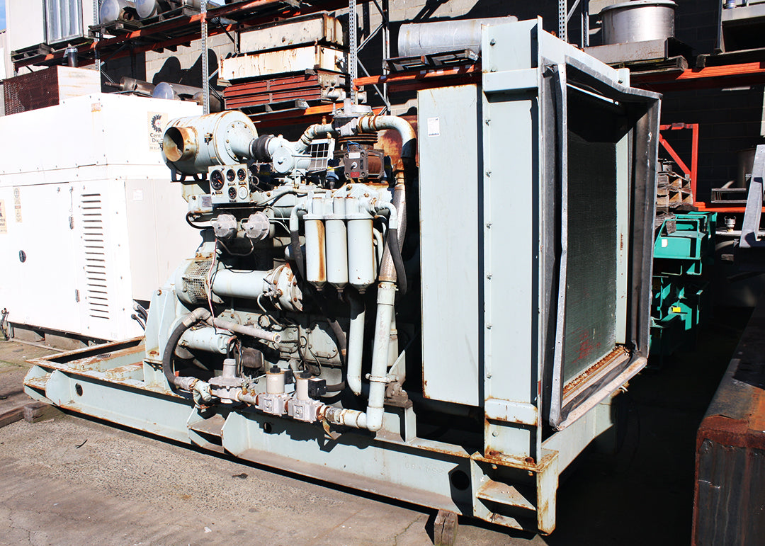200kVA Pre-owned GEC Dorman Open Gas Generator (U560)-3