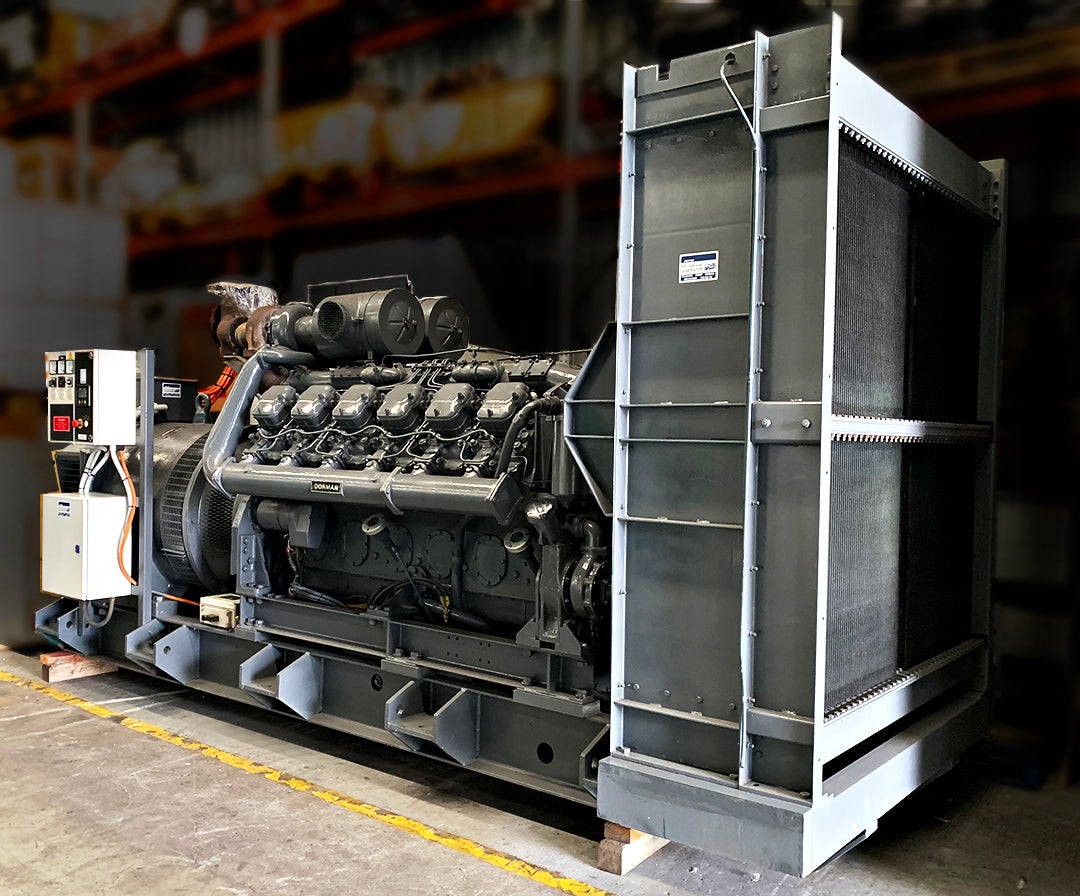 500kVA Pre-owned Dorman 12QT Open Generator Set (U574)