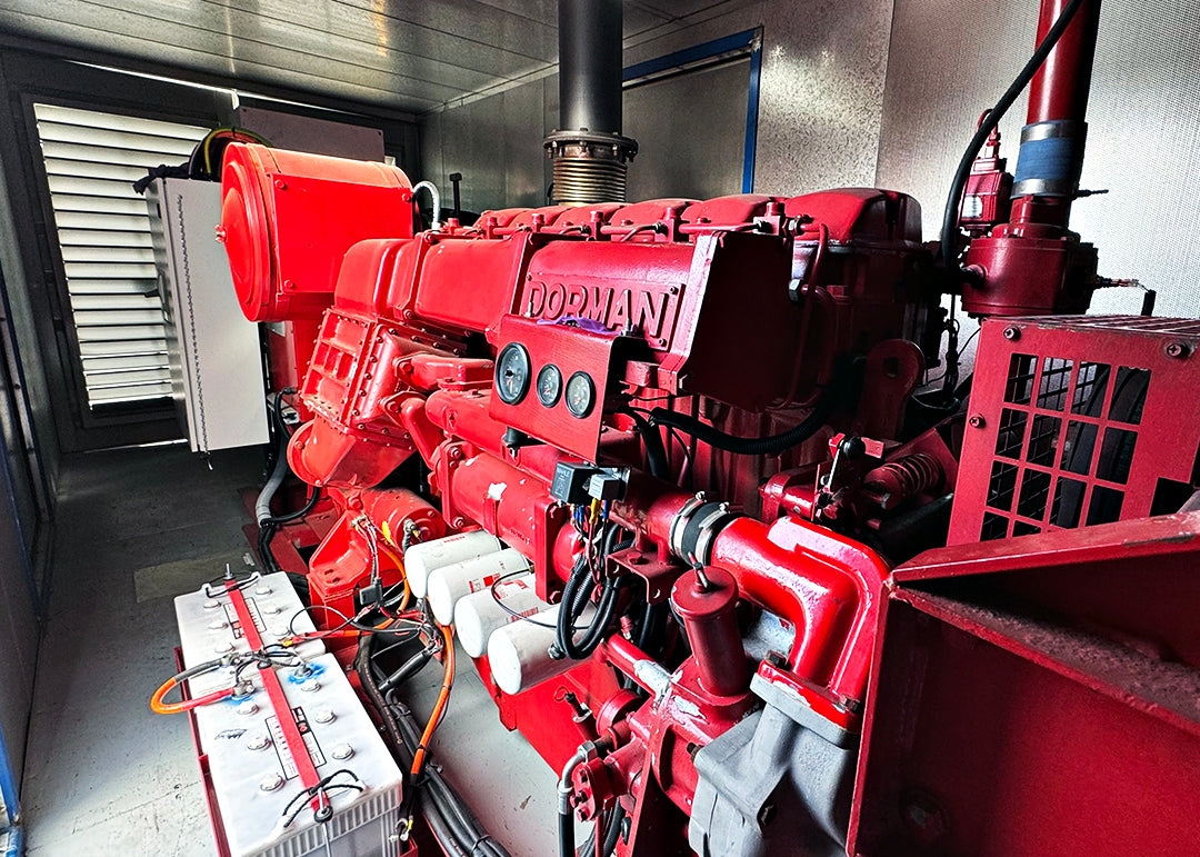550kVA Pre-owned GEC Dorman Enclosed Generator (U575)-6