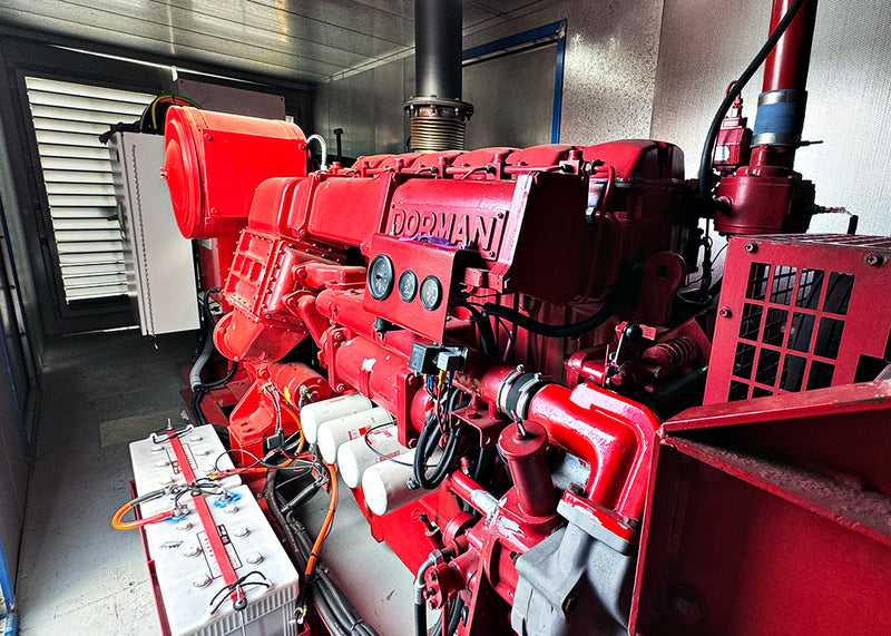 550kVA Pre-owned GEC Dorman Enclosed Generator (U575)-6