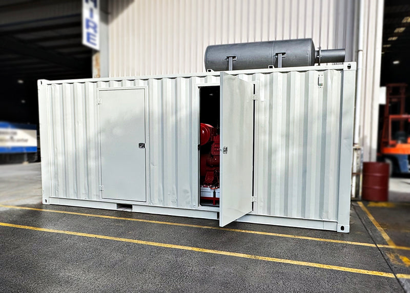 550kVA Pre-owned GEC Dorman Enclosed Generator (U575)-2