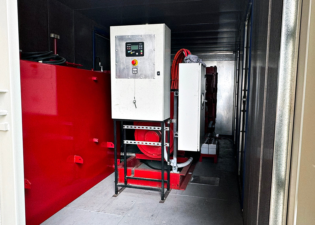 550kVA Pre-owned GEC Dorman Enclosed Generator (U575)-5