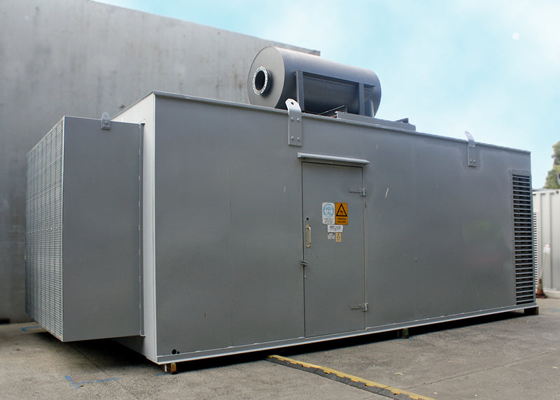 1800kVA Pre-owned GEC Dorman Enclosed Generator Set (U640)-1
