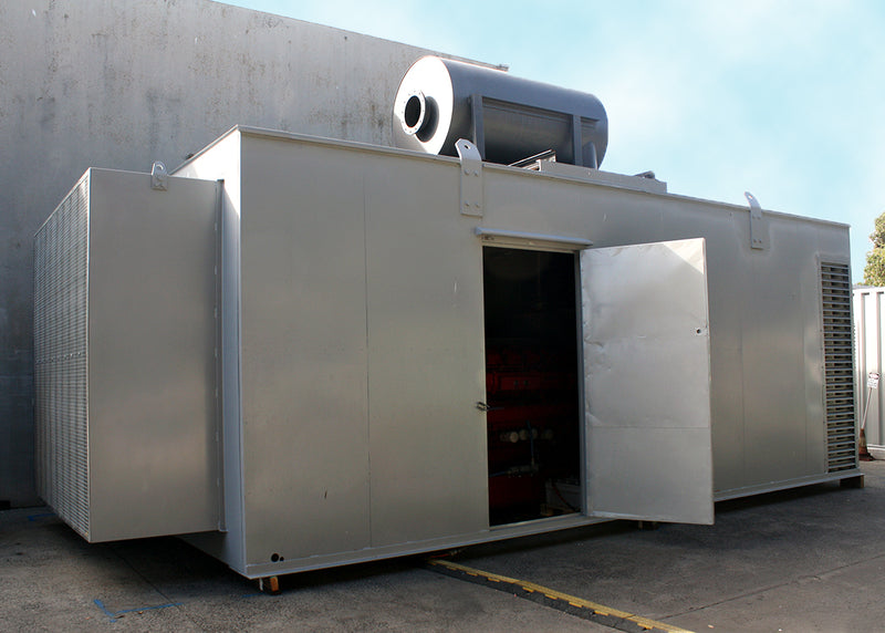 1800kVA Pre-owned GEC Dorman Enclosed Generator Set (U640)-4