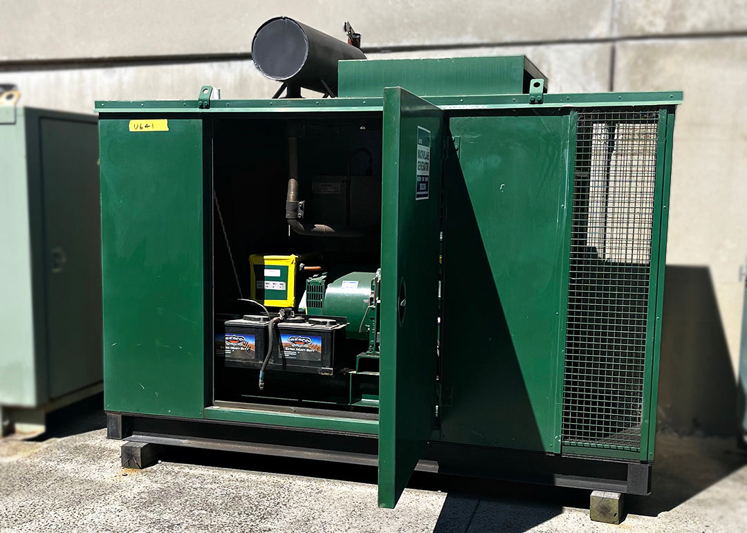 20kVA Pre-owned Dorman Enclosed Generator Set (U641)-4