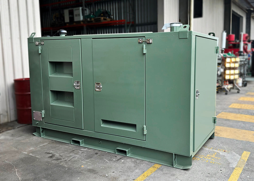 60kVA Pre-owned RDS Enclosed Gas Generator Set (U647)