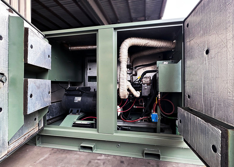 60kVA Pre-owned RDS Enclosed Gas Generator Set (U645)-2