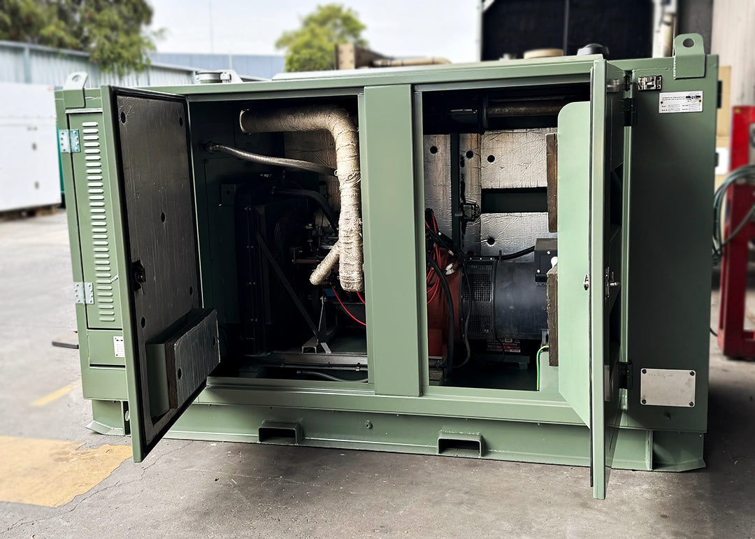 60kVA Pre-owned RDS Enclosed Gas Generator Set (U645)-3