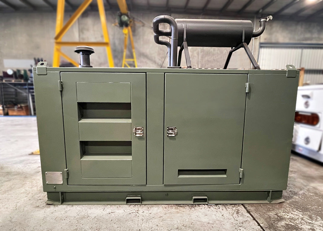 100kVA Pre-owned RDS Enclosed Gas Generator Set (U648)