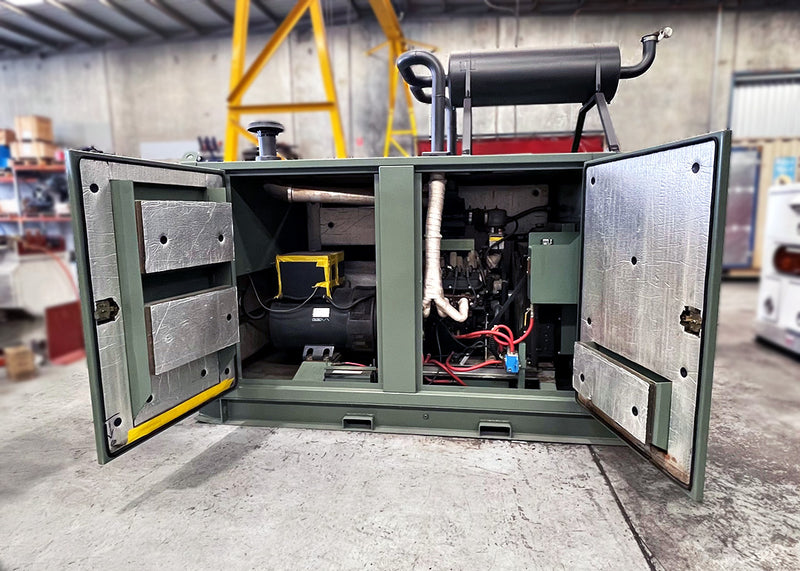 100kVA Pre-owned RDS Enclosed Gas Generator Set (U648)-2