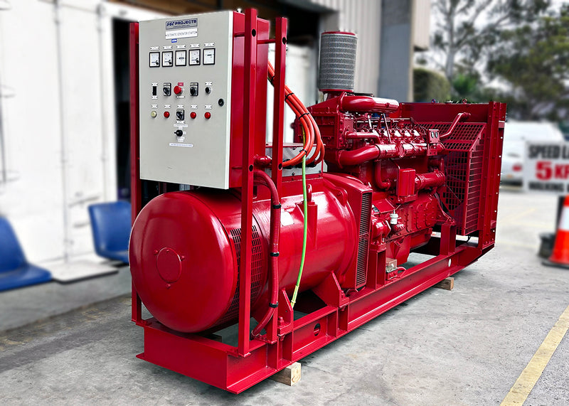 355kVA Pre-owned GEC Dorman Open Generator (U649)-1