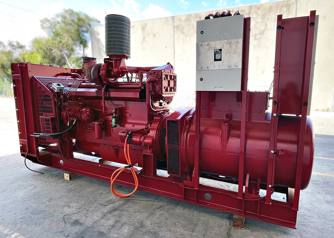 355kVA Pre-owned GEC Dorman Open Generator (U649)-5