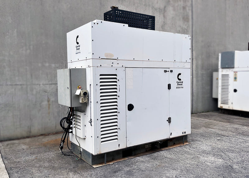 30kVA Pre-owned Deutz Enclosed Gas Generator Set (U657)-1