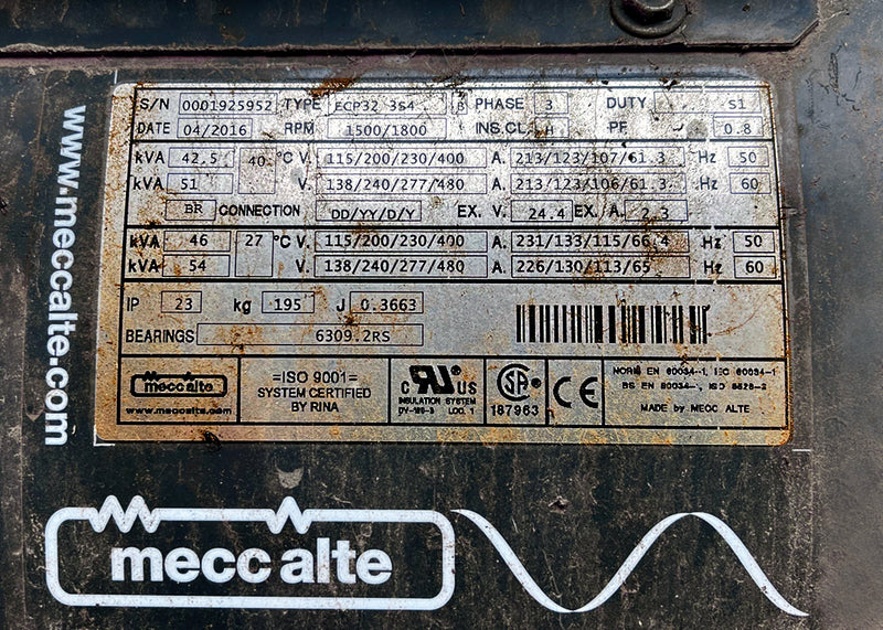 30kVA Pre-owned Deutz Enclosed Gas Generator Set (U657)-3