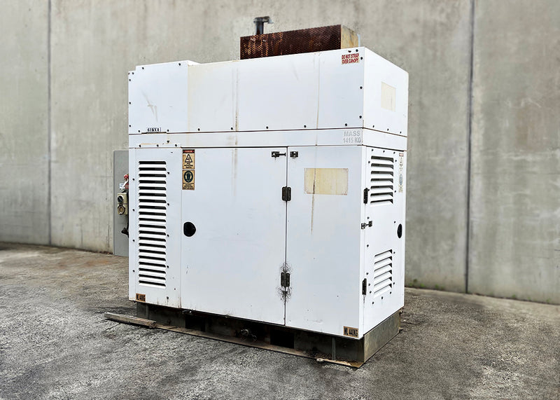 61kVA Pre-owned Deutz Enclosed Gas Generator Set (U658)-2