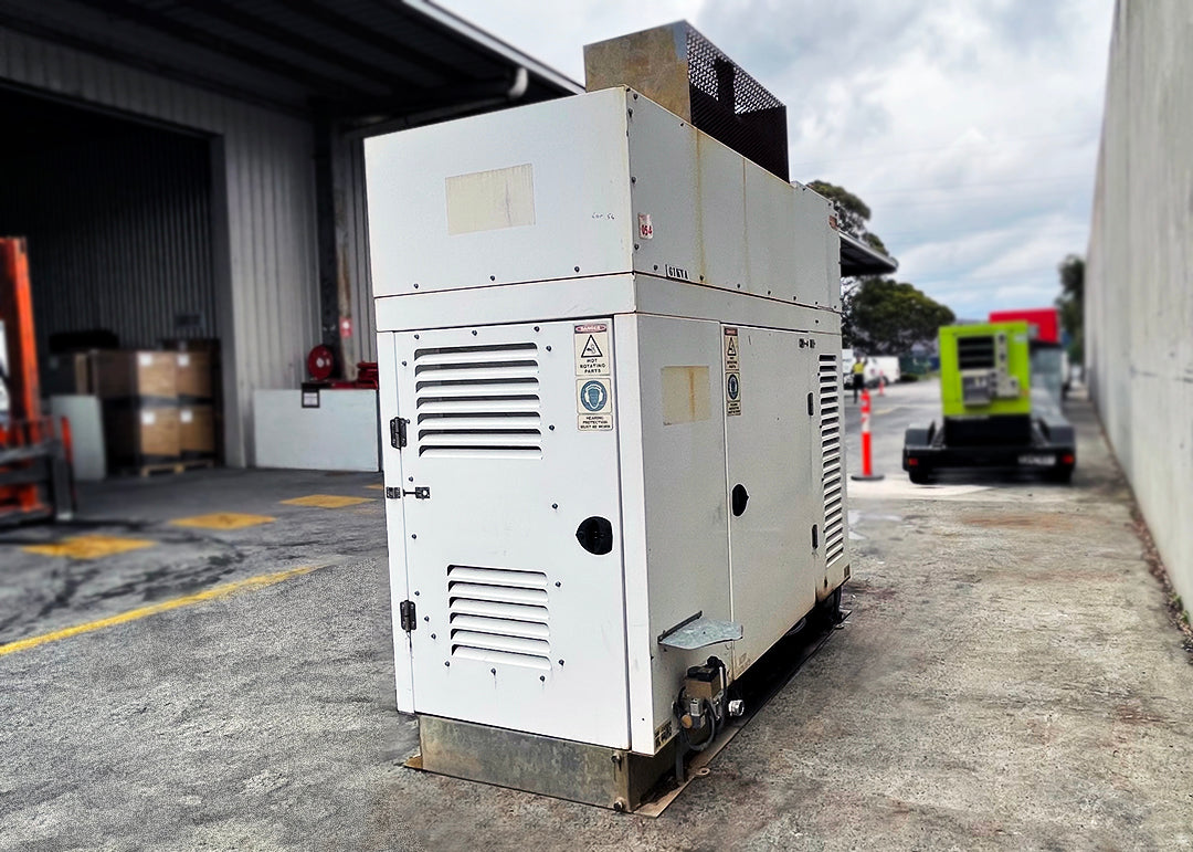 61kVA Pre-owned Deutz Enclosed Gas Generator Set (U658)-3