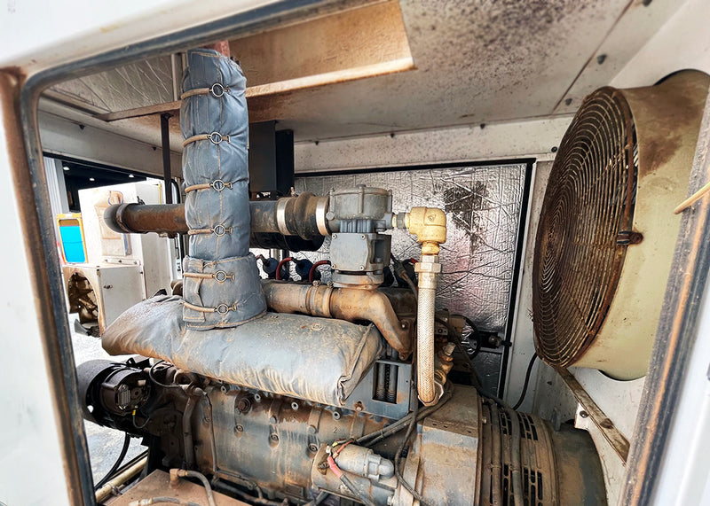 61kVA Pre-owned Deutz Enclosed Gas Generator Set (U658)-5