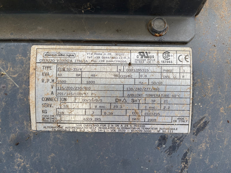 40kVA Pre-owned Deutz Enclosed Gas Generator Set (U659)-3