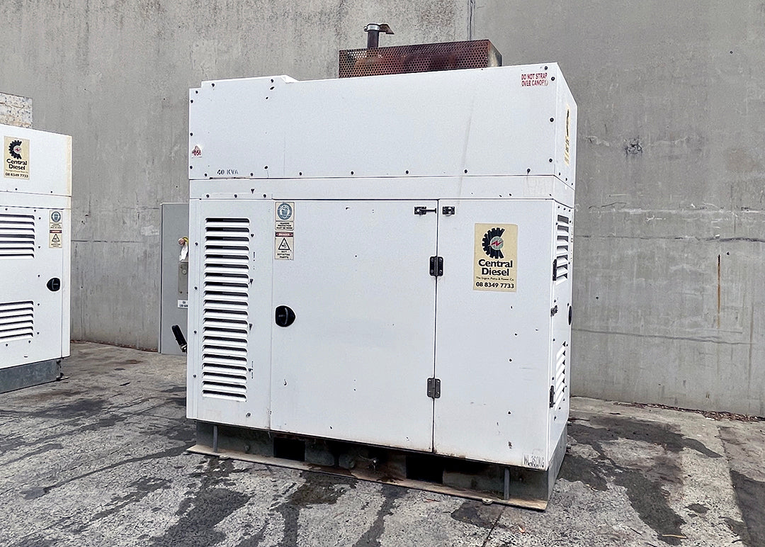 40kVA Pre-owned Deutz Enclosed Gas Generator Set (U664)