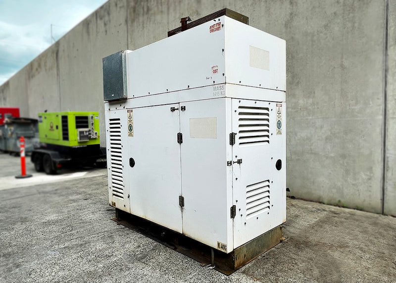 61kVA Pre-owned Deutz Enclosed Gas Generator Set (U665)-1