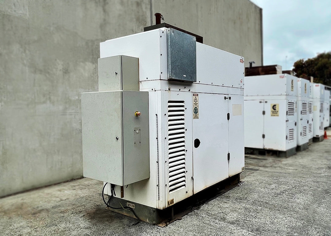 61kVA Pre-owned Deutz Enclosed Gas Generator Set (U665)-2