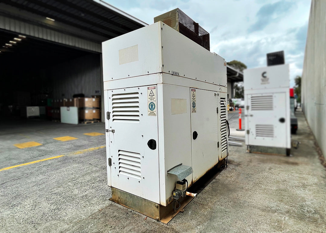 61kVA Pre-owned Deutz Enclosed Gas Generator Set (U665)-3