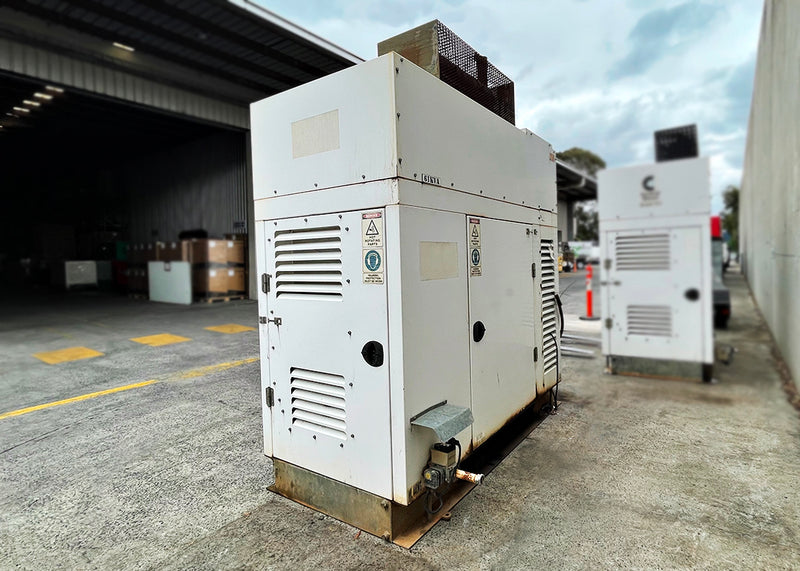61kVA Pre-owned Deutz Enclosed Gas Generator Set (U665)-3