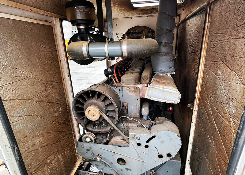 61kVA Pre-owned Deutz Enclosed Gas Generator Set (U665)-5