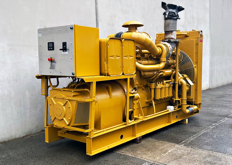 420kVA Pre-owned Mitsubishi Open Generator (U667)-1